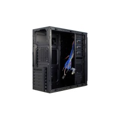 Inter-Tech IT-5905 ATX Tower Case - Stylish Black Design Without PSU - High-Quality Build for Optimal Performance